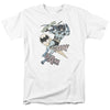 Batman - Halftone Swing Adult Regular Fit Short Sleeve