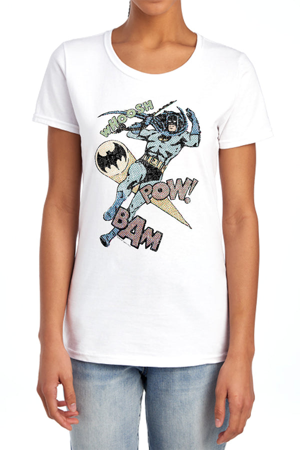 Batman - Halftone Swing Women's Short Sleeve