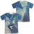Batman - Skyscrapers (Front - Back Print) Adult Regular Fit Short Sleeve 100% Poly