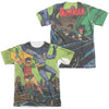 Batman - Getaway (Front - Back Print) Adult Regular Fit Short Sleeve 65 - 35 Poly - Cotton