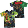 Batman - Getaway (Front - Back Print) Adult Regular Fit Short Sleeve 100% Poly