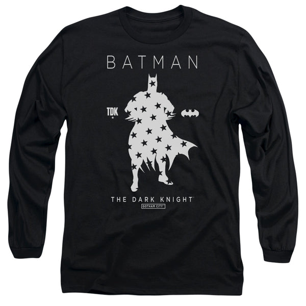 Batman - Star Silhouette Adult Long Sleeve