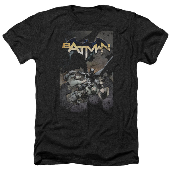 Batman - Batman One Adult Regular Fit Heather Short Sleeve