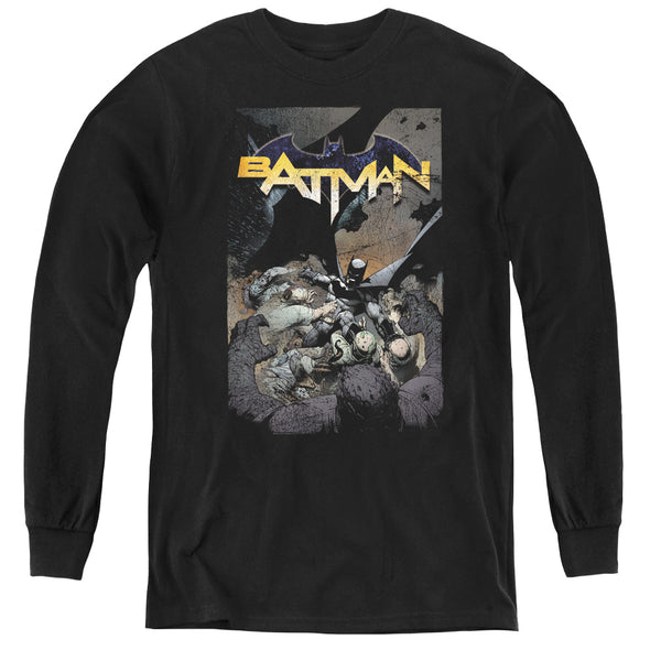 Batman - Batman One L - S Youth