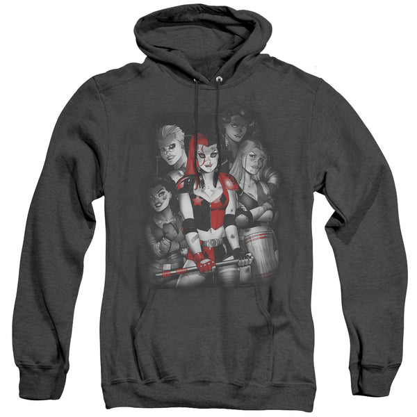 Batman - Bad Gals Bw Adult Heather Hoodie