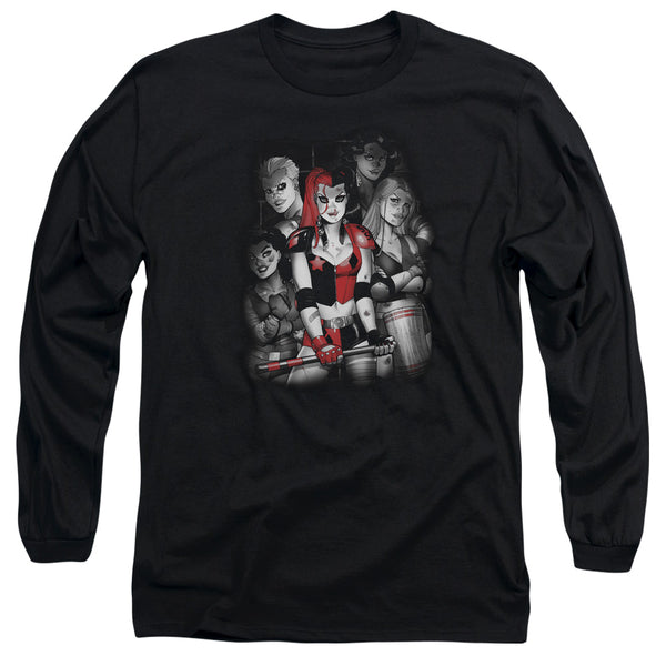Batman - Bad Gals Bw Adult Long Sleeve