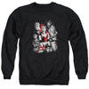 Batman - Bad Gals Bw Adult Crewneck Sweatshirt