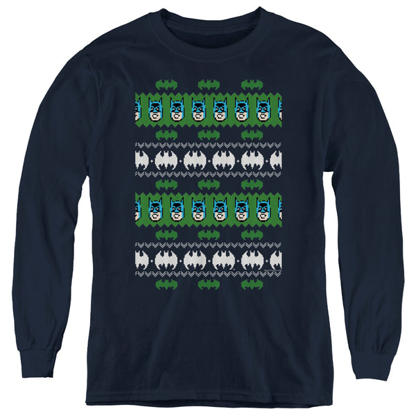 Batman - Batman Christmas Sweater L - S Youth