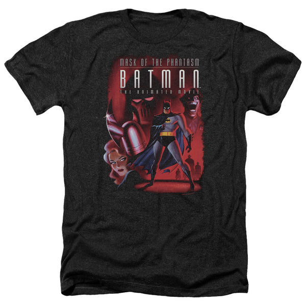 Batman - Phantasm Cover Adult Regular Fit Heather Short Sleeve