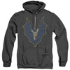 Batman - Bat Fill Adult Heather Hoodie