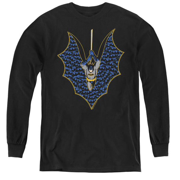 Batman - Bat Fill L - S Youth