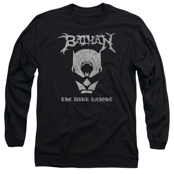 Batman - Black Metal Batman Adult Long Sleeve