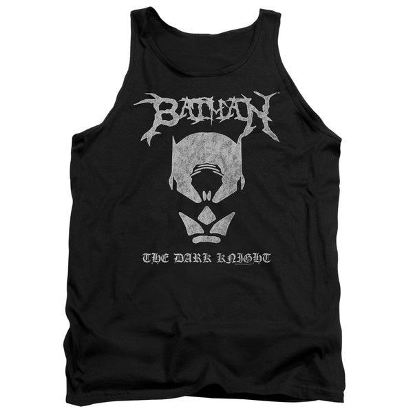 Batman - Black Metal Batman Adult Tank Top