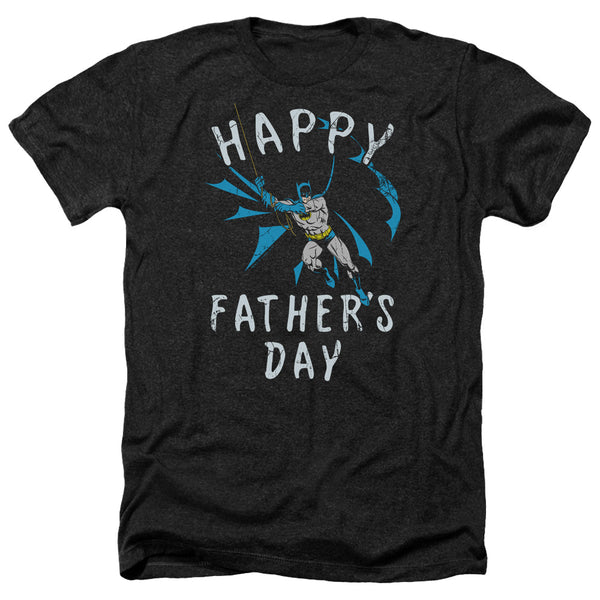 Batman - Fathers Day Adult Regular Fit Heather Short Sleeve