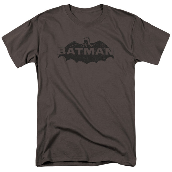 Batman - Newsprint Logo Adult Regular Fit Short Sleeve