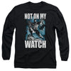 Batman - Not On My Watch Adult Long Sleeve