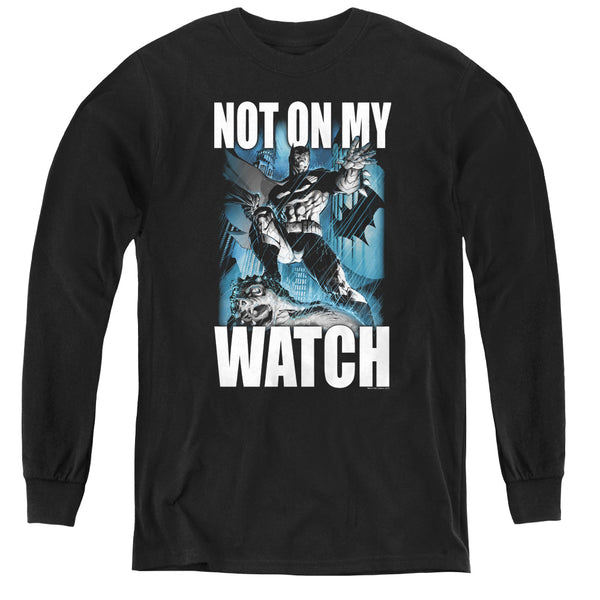 Batman - Not On My Watch L - S Youth