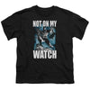 Batman - Not On My Watch Youth Short Sleeve