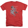 Batman - Lean And Muscular Adult Regular Fit Heather Short Sleeve
