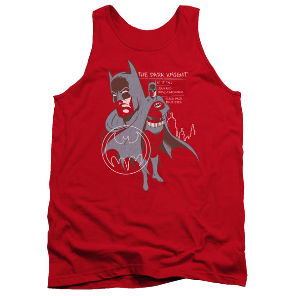 Batman - Lean And Muscular Adult Tank Top