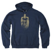 Batman - Gold Silhouette Adult Pullover Hoodie