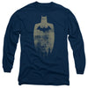Batman - Gold Silhouette Adult Long Sleeve