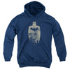 Batman - Gold Silhouette Youth Hooded Sweatshirt