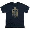 Batman - Gold Silhouette Youth Short Sleeve