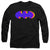 Batman - Tri Colored Symbol Adult Long Sleeve