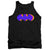 Batman - Tri Colored Symbol Adult Tank Top