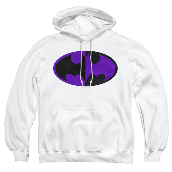 Batman - Split Symbol Adult Pullover Hoodie