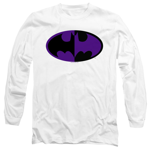 Batman - Split Symbol Adult Long Sleeve