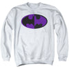 Batman - Split Symbol Adult Crewneck Sweatshirt