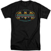 Batman - Aztec Fill Adult Tall Fit Short Sleeve