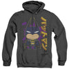 Batman - Cute Kanji Adult Heather Hoodie