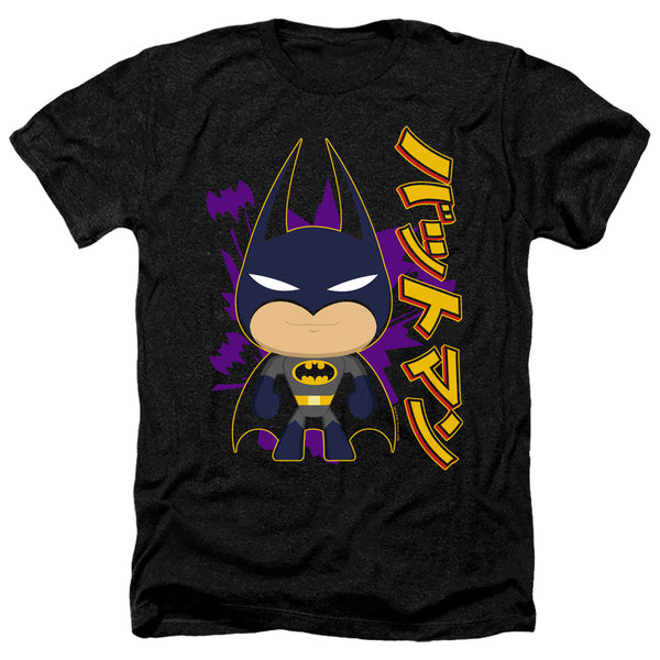 Batman - Cute Kanji Adult Regular Fit Heather Short Sleeve