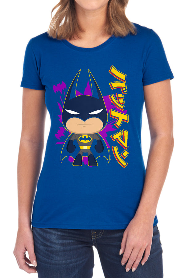 Batman - Cute Kanji Women's Short Sleeve