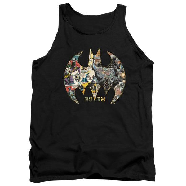 Batman - 80Th Shield Adult Tank Top