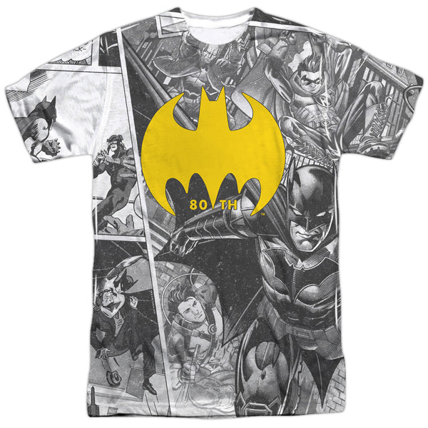 Batman - Collage Adult Regular Fit Short Sleeve 100% Poly