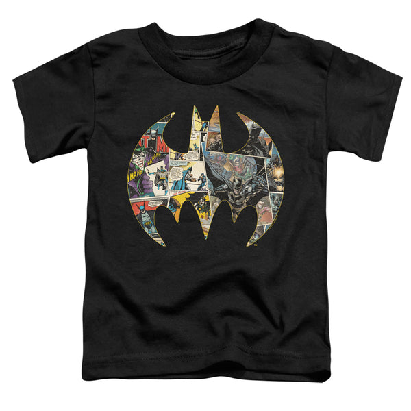 Batman - Collage Shield Toddler Short Sleeve