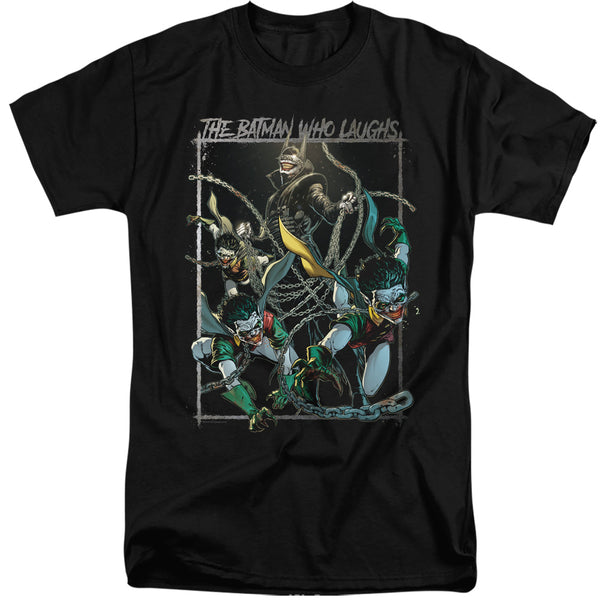 Batman - Batman Who Laughs Adult Tall Fit Short Sleeve