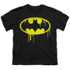 Batman - Batman Dripping Logo Youth Short Sleeve