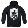 Batman - Batman Lines Youth Hooded Sweatshirt