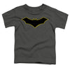 Batman - Batman Logo Yellow Outline Toddler Short Sleeve