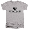 Batman - Wayne Industries Adult Slim Fit V Neck Cotton