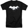 Batman - Bat Logo Cityscape Adult Tall Fit Short Sleeve