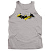 Batman - Batman Torn Gotham Logo Adult Tank Top