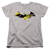 Batman - Batman Torn Gotham Logo Women's Short Sleeve