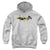 Batman - Batman Torn Gotham Logo Youth Hooded Sweatshirt