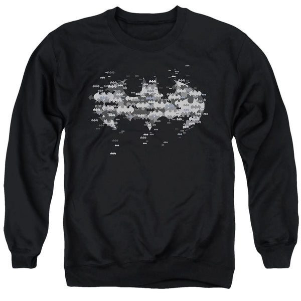 Batman - Multi Bat Logo Adult Crewneck Sweatshirt